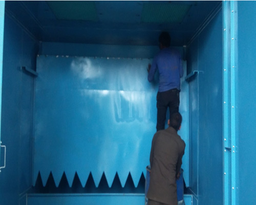 Water Curtain Paint Booth